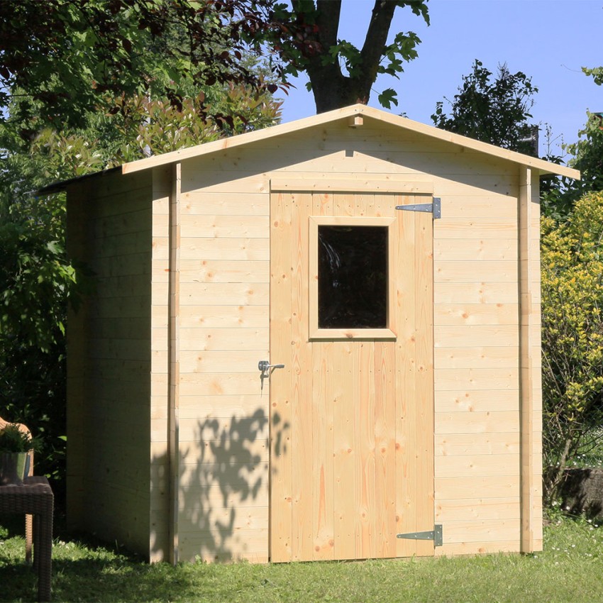 Gartenhaus aus Holz Gerätebox 198x198cm Regis Aktion Gartenhaus aus Holz Gerätebox 198x198cm Regis Aktion