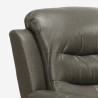 Entspannender Liegesessel für Senioren Panama Lux Wohnzimmer Fußhocker Lagerbestand