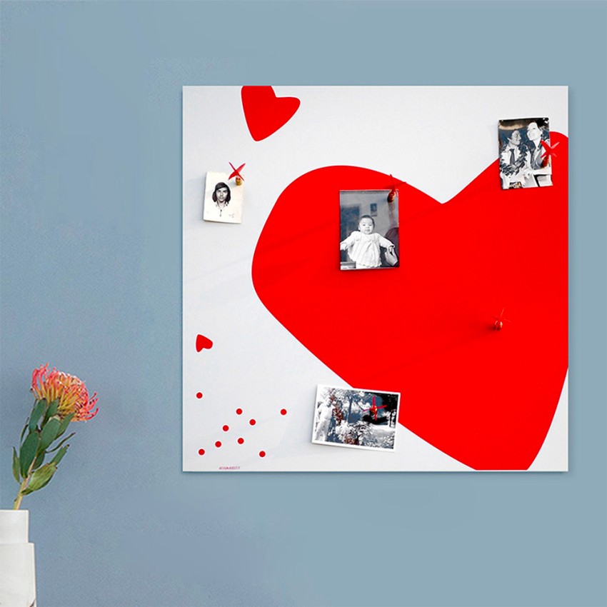 Magnettafel Wanddesign Herz Dekoration Heart Aktion Magnettafel Wanddesign Herz Dekoration Heart Aktion