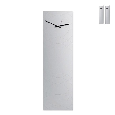 Moderne vertikale Design Wandspiegel Uhr Narciso Aktion
