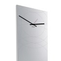 Wandspiegel-Uhr modernes Design vertikal Narciso Katalog