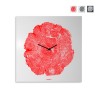 Quadratische Wanduhr modernes minimalistisches Design Tree of Life 