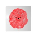 Quadratische Wanduhr modernes minimalistisches Design Tree of Life 