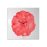 Quadratische Wanduhr modernes minimalistisches Design Tree of Life 
