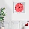 Quadratische Wanduhr modernes minimalistisches Design Tree of Life 