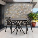 runder Tisch 80cm aus Polypropylen für Garten Küche Bar Restaurant Gang 80 Katalog