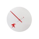 Moderne runde Wanduhr Herz Liebe Cupido Angebot