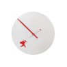 Moderne runde Wanduhr Herz Liebe Cupido Angebot