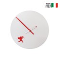 Moderne runde Wanduhr Herz Liebe Cupido Verkauf
