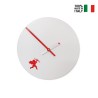 Moderne runde Wanduhr Herz Liebe Cupido Verkauf