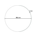 Runde Wanduhr Wohnzimmer modernes Design Gatto Katalog