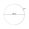 Runde Wanduhr Wohnzimmer modernes Design Gatto Katalog