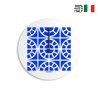 Runde farbige moderne Design-Wanduhr Azulejo D Verkauf