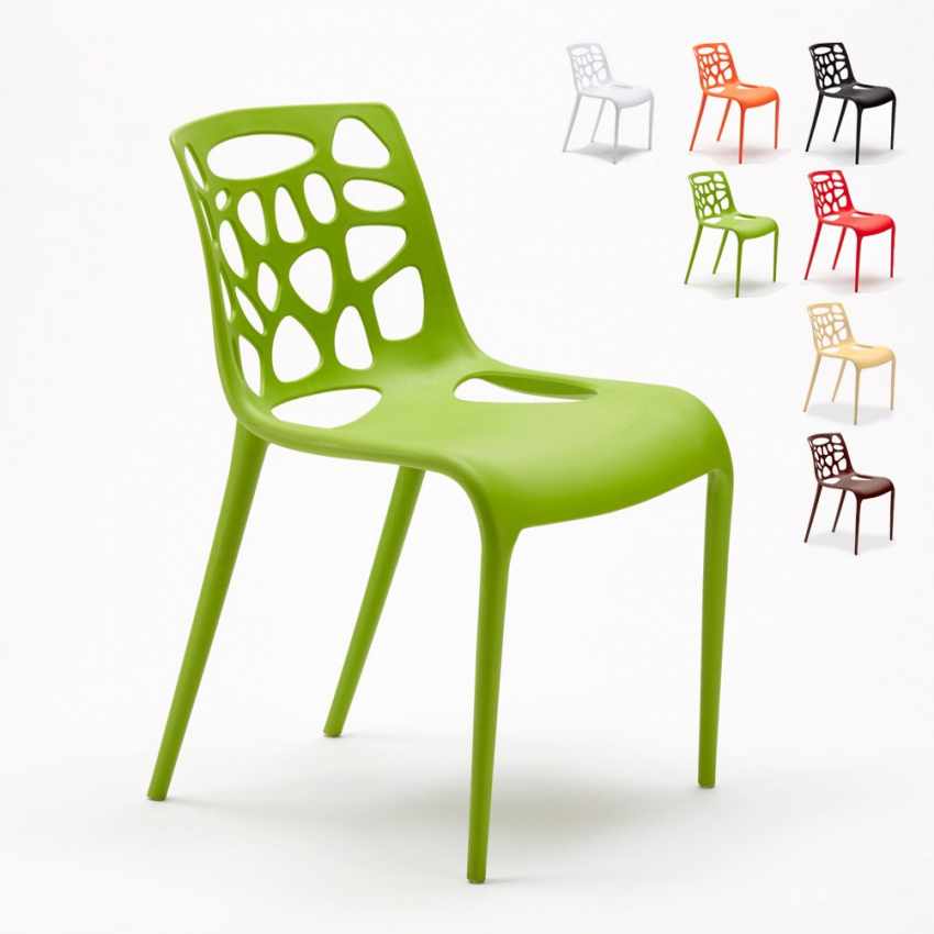 moderne Stühle Anti uv aus Polypropylen Stühle für Küchen und Bars Connubia Gelateria Katalog
