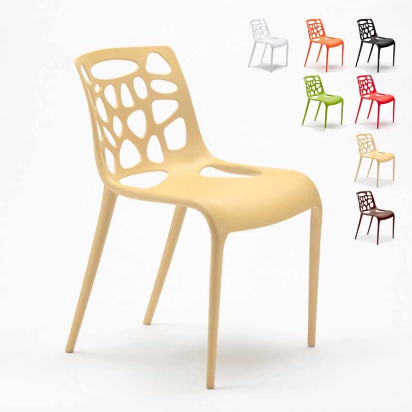 moderne Stühle Anti uv aus Polypropylen Stühle für Küchen und Bars Connubia Gelateria moderne Stühle Anti uv aus Polypropylen Stühle für Küchen und Bars Connubia Gelateria