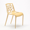 moderne Stühle Anti uv aus Polypropylen Stühle für Küchen und Bars Connubia Gelateria 