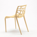 moderne Stühle Anti uv aus Polypropylen Stühle für Küchen und Bars Connubia Gelateria 