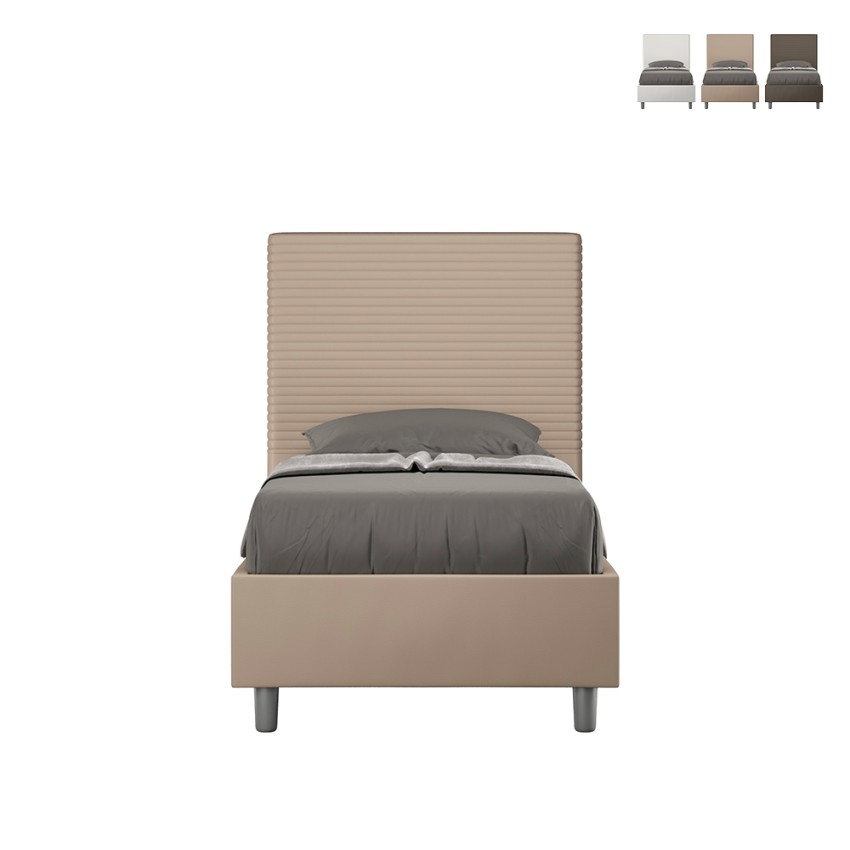 Einzelbett mit Bettkasten 100x200 modernes Schlafzimmer Focus S2 Maße