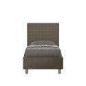 Einzelbett Kinder mit Stauraum 80x190 modern Kunstleder Sunny S Modell