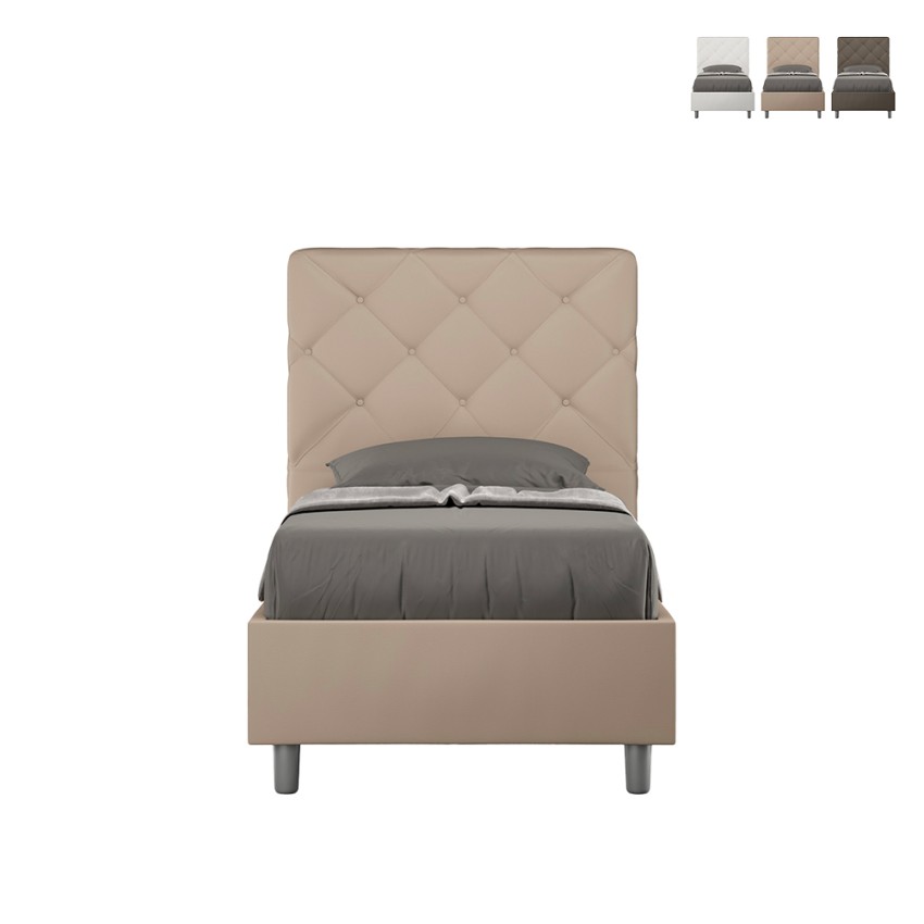 Einzelbett mit Bettkasten 100x200 Schlafzimmer Priya S2 Aktion