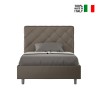 Gepolstertes französisches Bett 120x190 mit Stauraum Priya P Auswahl